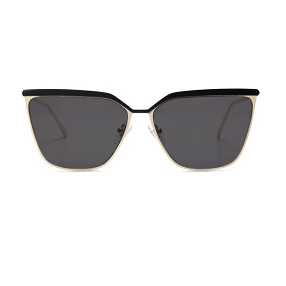 New 90\'s Trendy Rectangular Cateye Sunglasses Womens Retro Shades 